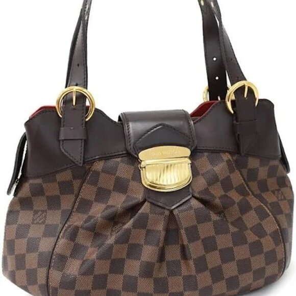 Authentic Louis Vuitton Siena MM Damier Ebene Crossbody Shoulder Handbag - Picture 2 of 16
